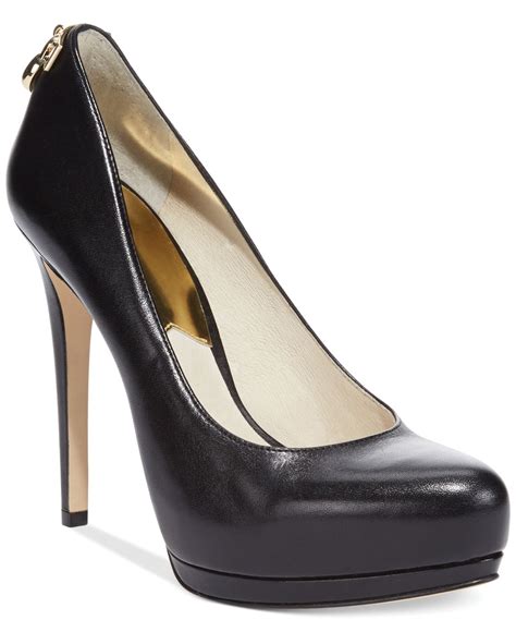 mk platform shoes|michael kors black platform heels.